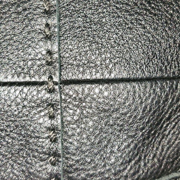 SAK Black Leather Shoulder/Cross Body Bag - Picture 6 of 7